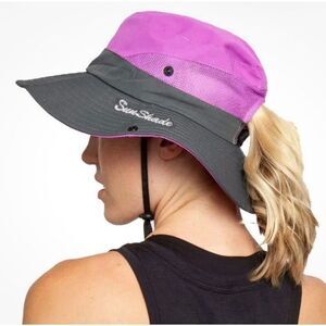 Sunshade Outdoor Sun-Hats UV Protection Foldable Mesh Wide-Brim Beach Fishing Ha